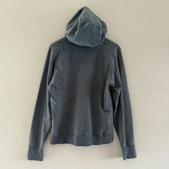 Lululemon Scuba Pullover Hoodie Sweater Washed Blue Women’s Size 6 - Picture 6 of 9
